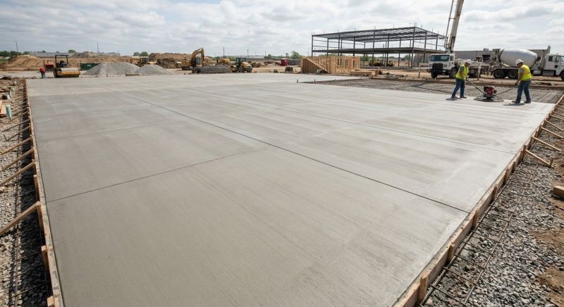 Commercial Slab Installation in Wilson County, TN