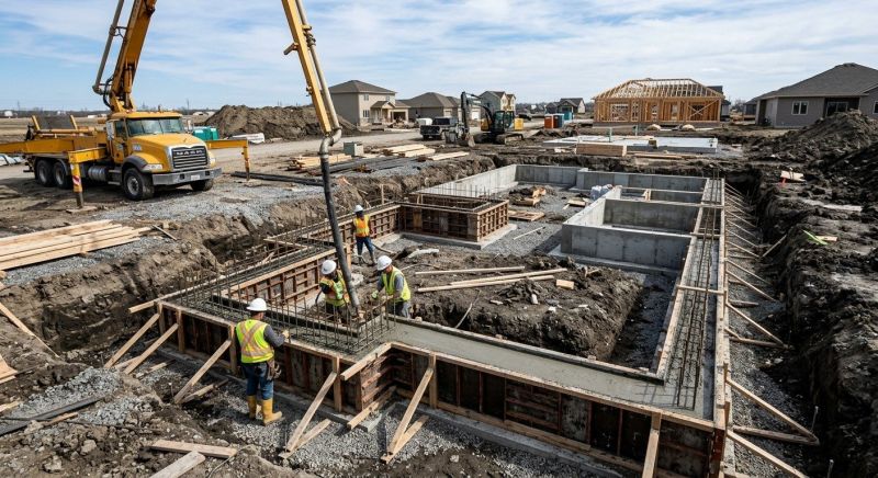 Foundation Construction in Madison, TN