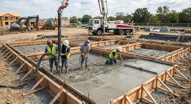 Foundation Wall Pouring in Nashville, TN