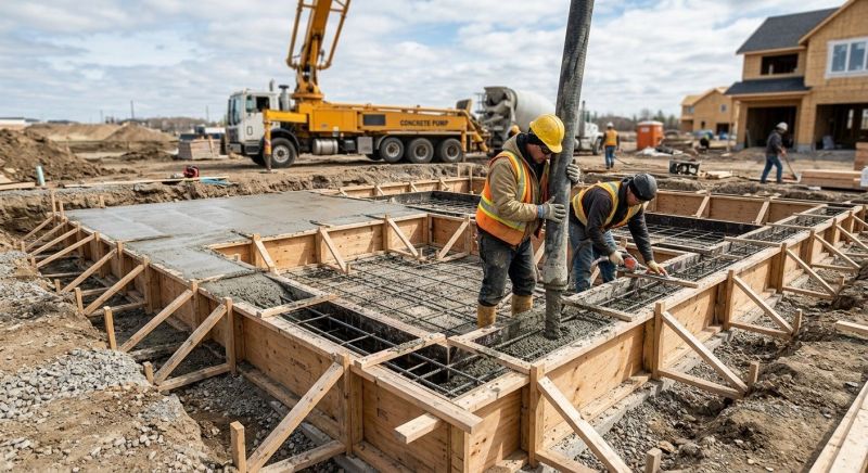 Foundation Wall Pouring in Smith County, TN